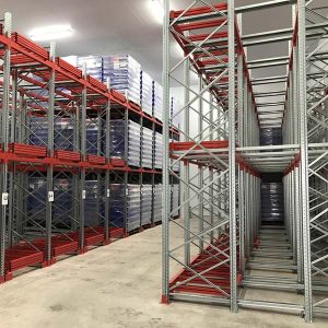 Push Back Racking Cold Store