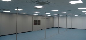 Industrial fit out maximising capacity.