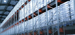 Radio Shuttle Racking installation at food and drink warehouse in Perthshire, Scotland.