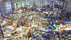 Racking Collapse in a Cheese Warehouse