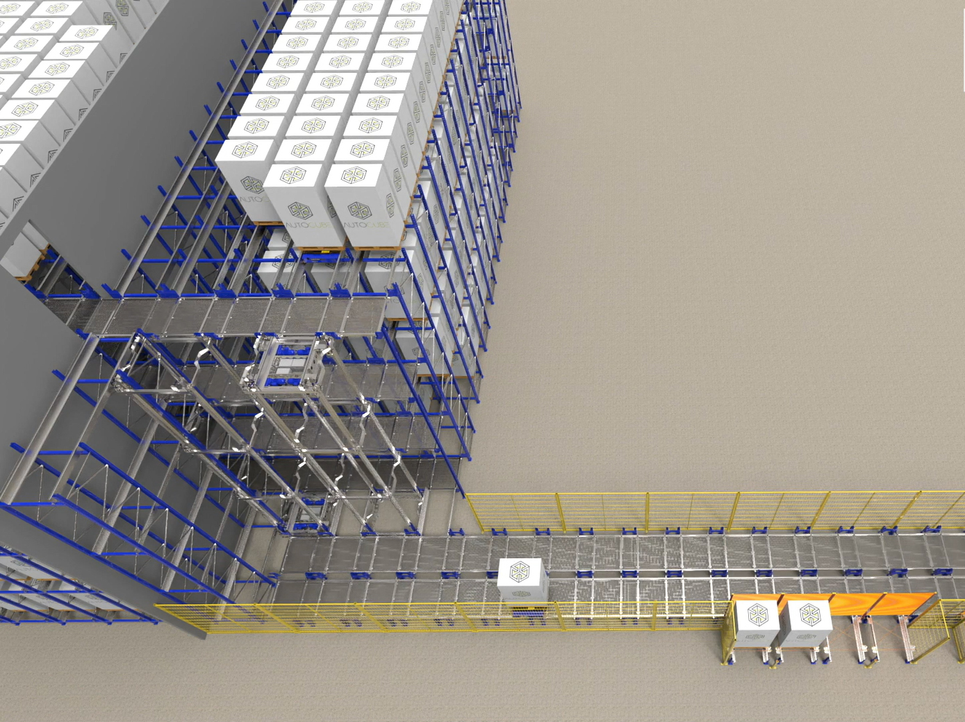 Automated Warehouse System Automated Racking Supplier UK