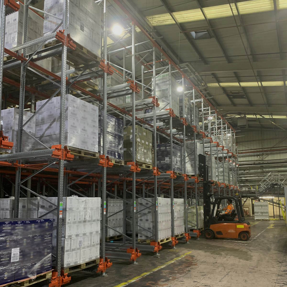 Semi Automated Warehouse