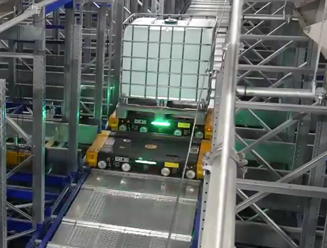 Automated IBC Storage for defence